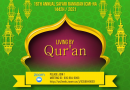 Safari Ramadan 1442H/2021: Living by Qur’an